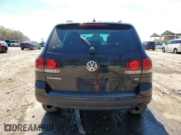 2010 Volkswagen Touareg VR6 with VIN WVGBF7A97AD003738, listed as a Copart auction lot 50394915 with 126,591 mi miles and Salvage Title. Bid and sale history available at DreamBid. Image 6.