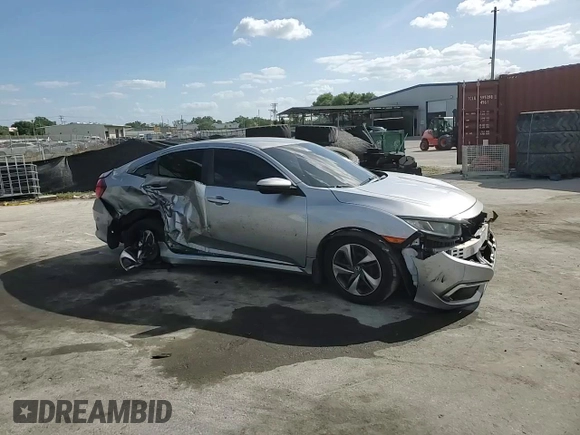 2019 Honda Civic LX with VIN 2HGFC2F69KH567767, listed as a Copart auction lot 52069575 with 102,259 mi miles and Non Repairable. Bid and sale history available at DreamBid. Image 10.
