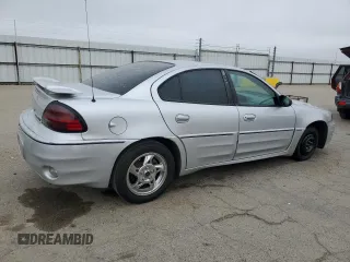2003 Pontiac Grand Am GT with VIN 1G2NW52E03M575470, listed as a Copart auction lot 41667585 with 198,048 mi miles and Salvage Title. Bid and sale history available at carsss.com. Image 3.