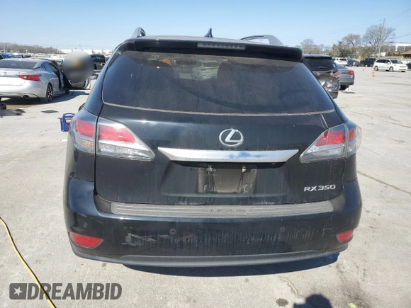 2015 Lexus RX 350 with VIN 2T2ZK1BA7FC158021, listed as a Copart auction lot 47477425 with 138,426 mi miles and Salvage Title. Bid and sale history available at carsss.com. Image 6.