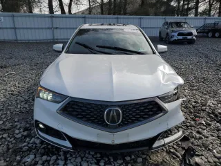 2019 Acura TLX w/A-Spec Pkg with VIN 19UUB2F6XKA003764, listed as a Copart auction lot 44175755 with 78,175 mi miles and Salvage Title. Bid and sale history available at carsss.com. Image 5.