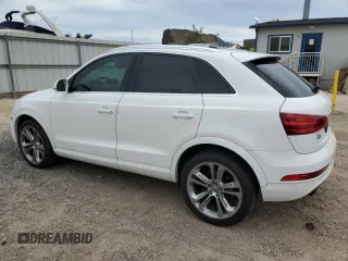 2015 Audi Q3 Premium Plus with VIN WA1EFCFS7FR004141, listed as a Copart auction lot 53737925 with 97,568 mi miles and Clean title. Bid and sale history available at DreamBid. Image 2.