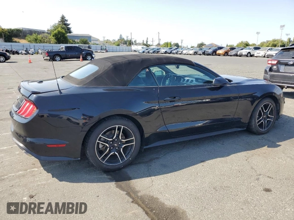 2018 Ford Mustang EcoBoost Premium z VIN 1FATP8UHXJ5145287, wystawiony jako Copart lot #60152705 z przebiegiem 75 119 mil mil oraz Szkoda całkowita • Salvage title. Historia ofert i sprzedaży dostępna na DreamBid. Obrazek 3.