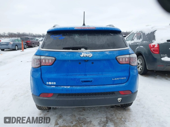 2021 Jeep Compass Limited with VIN 3C4NJCCB2MT528312, listed as a IAAI auction lot 41234690 with 83,036 mi miles. Bid and sale history available at carsss.com. Image 15.