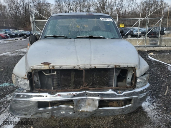 1998 Dodge Ram 1500 with VIN 1B7HC16X4WS687906, listed as a Copart auction lot 84840744 with 0 mi miles and Salvage Title. Bid and sale history available at carsss.com. Image 5.