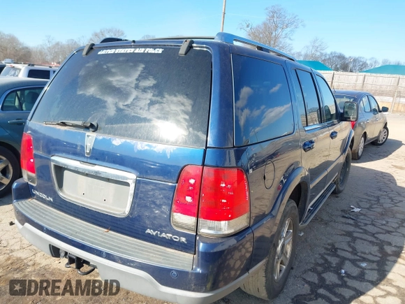 2005 Lincoln Aviator with VIN 5LMEU88HX5ZJ00234, listed as a IAAI auction lot 41408919 with 180,728 mi miles and . Bid and sale history available at DreamBid. Image 4.
