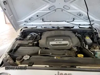 2018 Jeep Wrangler Sport with VIN 1C4AJWAG2JL891991, listed as a Copart auction lot 57231665 with 46,097 mi miles and Salvage title. Bid and sale history available at DreamBid. Image 14.