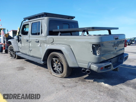 2022 Jeep Gladiator High Altitude with VIN 1C6HJTFG6NL152173, listed as a IAAI auction lot 42524638 with 17,148 mi miles and . Bid and sale history available at DreamBid. Image 3.