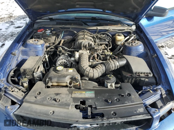 2008 Ford Mustang Deluxe with VIN 1ZVHT80N285119782, listed as a Copart auction lot 45427905 with 109,286 mi miles and Salvage Title. Bid and sale history available at carsss.com. Image 11.