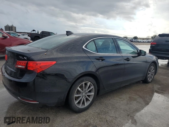 2019 Acura TLX with VIN 19UUB1F31KA002597, listed as a Copart auction lot 86573334 with 86,033 mi miles and Salvage Title. Bid and sale history available at carsss.com. Image 3.