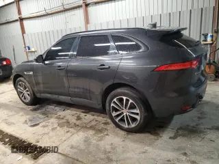 2017 Jaguar F-Pace 35t Premium with VIN SADCJ2BV1HA083043, listed as a Copart auction lot 52716655 with 128,953 mi miles and Clean Title. Bid and sale history available at DreamBid. Image 2.