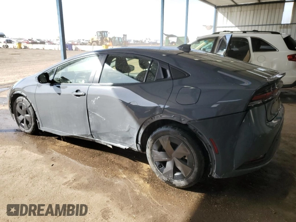 2023 Toyota Prius LE with VIN JTDACAAU6P3004937, listed as a Copart auction lot 52617065 with 9,073 mi miles and Non Repairable. Bid and sale history available at carsss.com. Image 2.