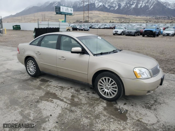 2006 Mercury Montego Premier with VIN 1MEHM43106G600308, listed as a Copart auction lot 48999065 with 93,459 mi miles and Salvage Title. Bid and sale history available at carsss.com. Image 4.