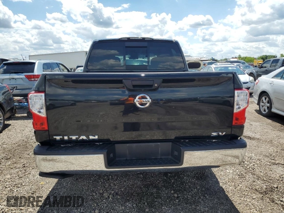 2019 Nissan Titan S with VIN 1N6AA1EK3KN528085, listed as a Copart auction lot 56395595 with 53,794 mi miles and Salvage title. Bid and sale history available at DreamBid. Image 6.