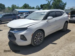 2019 Chevrolet Blazer Premier с VIN 3GNKBKRS3KS643089, выставлен на аукционе Copart как лот 57466155 с пробегом 99 746 миль миль и Списание • Salvage title. История ставок и продаж доступна на DreamBid. Изображение 1.
