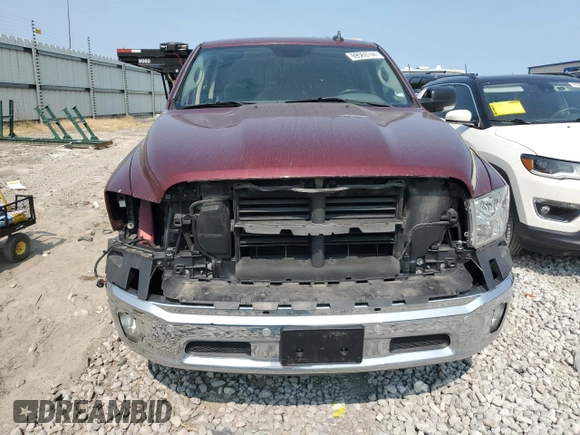 2017 Ram 1500 Big Horn with VIN 3C6RR7LT8HG665545, listed as a Copart auction lot 69569744 with 123,577 mi miles and Salvage Title. Bid and sale history available at carsss.com. Image 5.