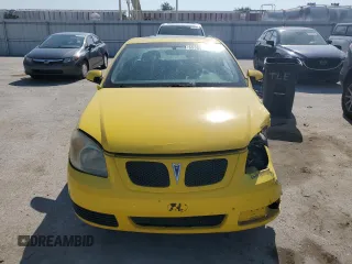 2007 Pontiac G5 with VIN 1G2AL15F277125151, listed as a Copart auction lot 65384144 with Not Provided miles and Salvage Title. Bid and sale history available at DreamBid. Image 5.