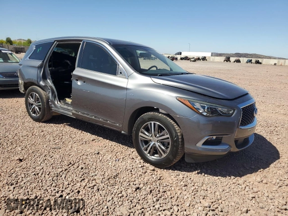 2016 Infiniti QX60 with VIN 5N1AL0MN7GC514241, listed as a Copart auction lot 53520645 with 148,283 mi miles and Salvage Title. Bid and sale history available at carsss.com. Image 4.