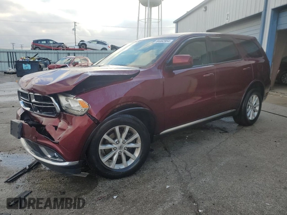 2020 Dodge Durango SXT Plus with VIN 1C4RDJAG5LC355990, listed as a Copart auction lot 84462954 with 67,324 mi miles and Salvage Title. Bid and sale history available at DreamBid. Image 1.