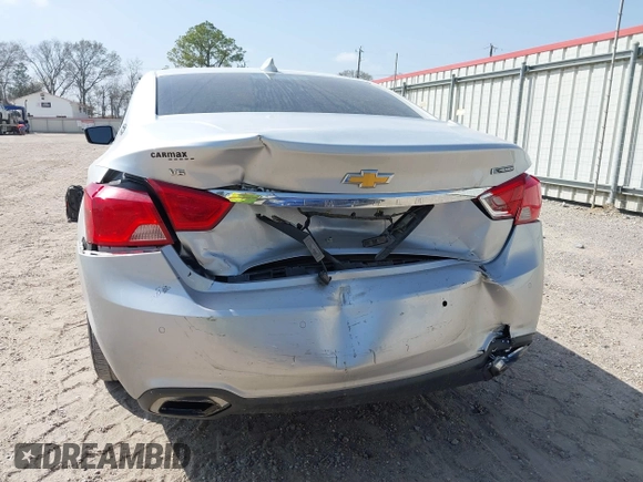 2019 Chevrolet Impala Premier with VIN 1G1105S38KU104068, listed as a IAAI auction lot 41780641 with 96,921 mi miles and . Bid and sale history available at DreamBid. Image 6.