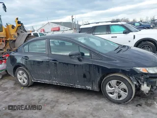 2015 Honda Civic LX with VIN 2HGFB2F50FH502578, listed as a IAAI auction lot 41417830 with 183,137 mi miles and . Bid and sale history available at DreamBid. Image 13.