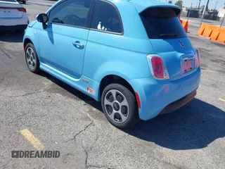 2016 FIAT 500e with VIN 3C3CFFGE3GT248390, listed as a IAAI auction lot 41755852 with 37,991 mi miles. Bid and sale history available at carsss.com. Image 3.