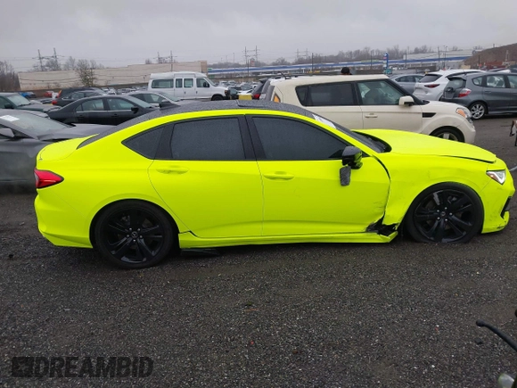 2024 Acura TLX Technology with VIN 19UUB5F40RA001225, listed as a IAAI auction lot 41800568 with 9,412 mi miles and . Bid and sale history available at DreamBid. Image 13.
