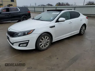2015 Kia Optima EX with VIN 5XXGN4A7XFG432508, listed as a Copart auction lot 45764675 with Not Provided miles and Salvage Title. Bid and sale history available at DreamBid. Image 1.