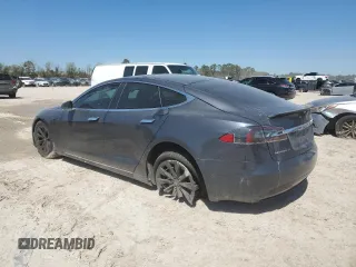 2017 Tesla Model S 100D with VIN 5YJSA1E20HF194600, listed as a Copart auction lot 49068495 with 52,023 mi miles and Salvage title. Bid and sale history available at DreamBid. Image 2.