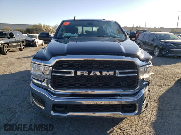 2019 Ram 3500 Tradesman with VIN 3C63R3CL2KG600597, listed as a Copart auction lot 80757054 with 64,802 mi miles and Salvage Title. Bid and sale history available at carsss.com. Image 5.
