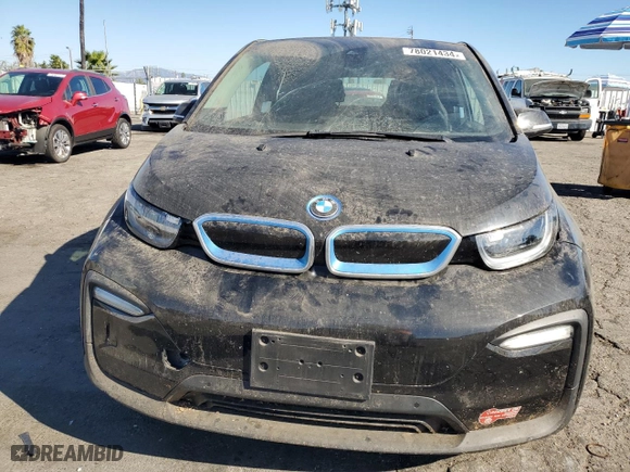 2018 BMW i3 with VIN WBY7Z2C52JVE61794, listed as a Copart auction lot 78021434 with 55,342 mi miles and Salvage Title. Bid and sale history available at carsss.com. Image 5.