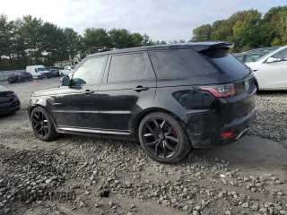 2020 Land Rover Range Rover Sport SVR with VIN SALWZ2RE0LA709321, listed as a Copart auction lot 62806954 with 61,821 mi miles and Salvage Title. Bid and sale history available at carsss.com. Image 2.