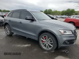 2017 Audi SQ5 Premium Plus z VIN WA1CCAFP4HA002123, wystawiony jako Copart lot #59167535 z przebiegiem 113 321 mil mil oraz Szkoda całkowita • Salvage title. Historia ofert i sprzedaży dostępna na DreamBid. Obrazek 4.