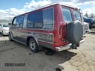1991 Ford Econoline Cargo with VIN 1FDES14H2MHA04477, listed as a Copart auction lot 47429575 with 63,054 mi miles and Salvage Title. Bid and sale history available at DreamBid. Image 2.