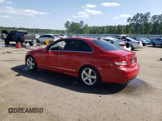 2010 Mercedes-Benz C 300 Sport with VIN WDDGF5EB2AF374778, listed as a Copart auction lot 53113395 with 89,615 mi miles and Salvage Title. Bid and sale history available at DreamBid. Image 2.