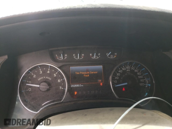 2011 Ford F-150 XLT with VIN 1FTFW1ET0BFC92699, listed as a Copart auction lot 48822555 with 202,806 mi miles and Salvage Title. Bid and sale history available at carsss.com. Image 9.