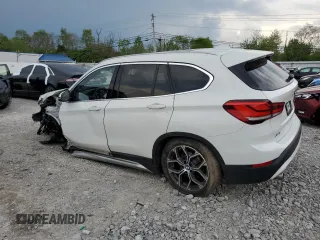 2021 BMW X1 xDrive28i z VIN WBXJG9C02M5S69998, wystawiony jako Copart lot #54782065 z przebiegiem 48 211 mil mil oraz Szkoda całkowita • Salvage title. Historia ofert i sprzedaży dostępna na DreamBid. Obrazek 2.