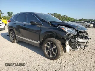 2017 Honda CR-V Touring with VIN 5J6RW1H97HL016344, listed as a Copart auction lot 51812315 with 47,795 mi miles and Salvage Title. Bid and sale history available at carsss.com. Image 4.