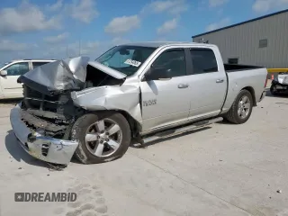 2018 Ram 1500 Big Horn with VIN 1C6RR6LG0JS340481, listed as a Copart auction lot 61254065 with Not provided miles and Salvage title. Bid and sale history available at DreamBid. Image 1.