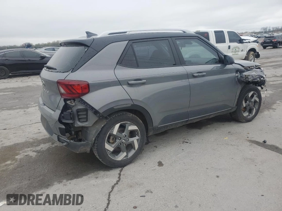 2022 Hyundai Venue Limited z VIN KMHRC8A36NU167366, wystawiony jako Copart lot #50786085 z przebiegiem Nie podano mil oraz Szkoda całkowita • Salvage title. Historia ofert i sprzedaży dostępna na DreamBid. Obrazek 3.