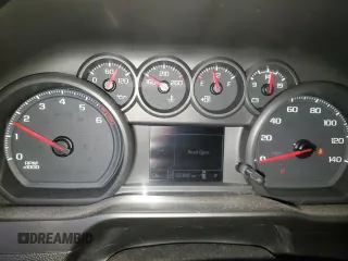 2021 Chevrolet Silverado 1500 Custom Trail Boss with VIN 3GCPYCEF6MG104130, listed as a Copart auction lot 82775624 with 62,408 mi miles and Salvage Title. Bid and sale history available at DreamBid. Image 9.