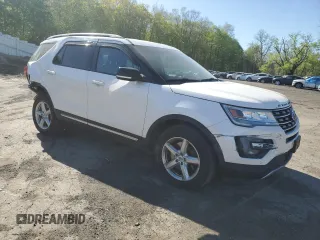 2016 Ford Explorer XLT with VIN 1FM5K8D83GGB57596, listed as a Copart auction lot 54983325 with 119,575 mi miles and Salvage Title. Bid and sale history available at DreamBid. Image 4.