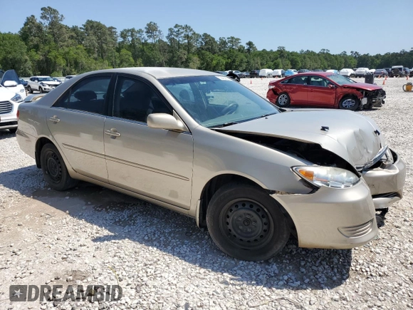 2006 Toyota Camry STD with VIN 4T1BE32K76U130042, listed as a Copart auction lot 52430815 with 186,541 mi miles and Salvage Title. Bid and sale history available at carsss.com. Image 4.