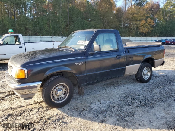 1995 Ford Ranger Splash with VIN 1FTCR10A0SUA85001, listed as a Copart auction lot 80964724 with 110,078 mi miles and Salvage Title. Bid and sale history available at carsss.com. Image 1.