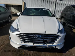 2022 Hyundai Sonata Hybrid SEL with VIN KMHL34JJ2NA038197, listed as a Copart auction lot 41202954 with 53,073 mi miles. Bid and sale history available at carsss.com. Image 5.