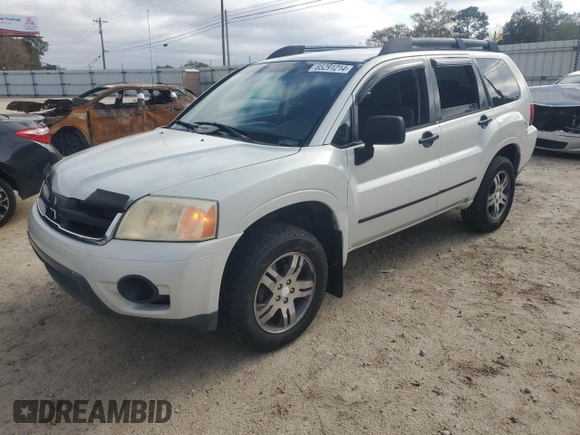 2006 Mitsubishi Endeavor XLS with VIN 4A4MM31S96E069653, listed as a Copart auction lot 85291214 with 127,041 mi miles and Salvage Title. Bid and sale history available at carsss.com. Image 1.