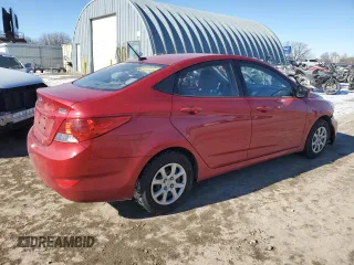 2013 Hyundai Accent GLS with VIN KMHCT4AE9DU550118, listed as a Copart auction lot 41998365 with 184,351 mi miles and Salvage Title. Bid and sale history available at carsss.com. Image 3.