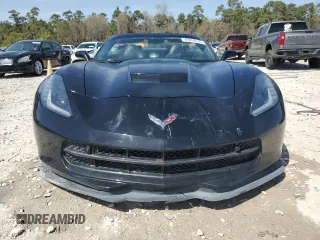 2017 Chevrolet Corvette 3LT with VIN 1G1YF3D70H5123914, listed as a Copart auction lot 49050035 with 64,116 mi miles and Clean Title. Bid and sale history available at carsss.com. Image 5.