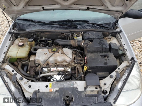 2000 Ford Focus SE with VIN 1FAFP36P2YW348280, listed as a Copart auction lot 55479335 with 53,172 mi miles and Salvage title. Bid and sale history available at DreamBid. Image 11.