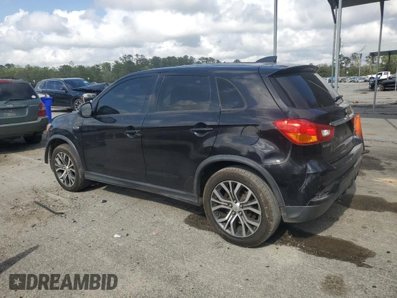 2018 Mitsubishi Outlander Sport ES 2.0 with VIN JA4AP3AU7JU016820, listed as a Copart auction lot 50032305 with 0 mi miles and Salvage Title. Bid and sale history available at carsss.com. Image 2.